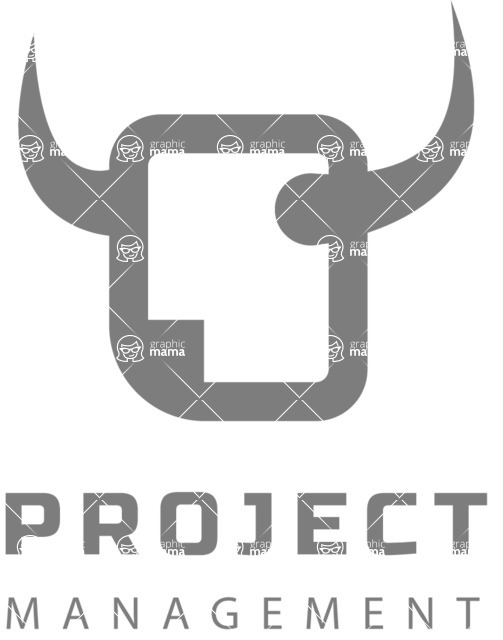 Business Logo Templates - vector graphics in a pack from GraphicMama - Vector Bull Logo Design